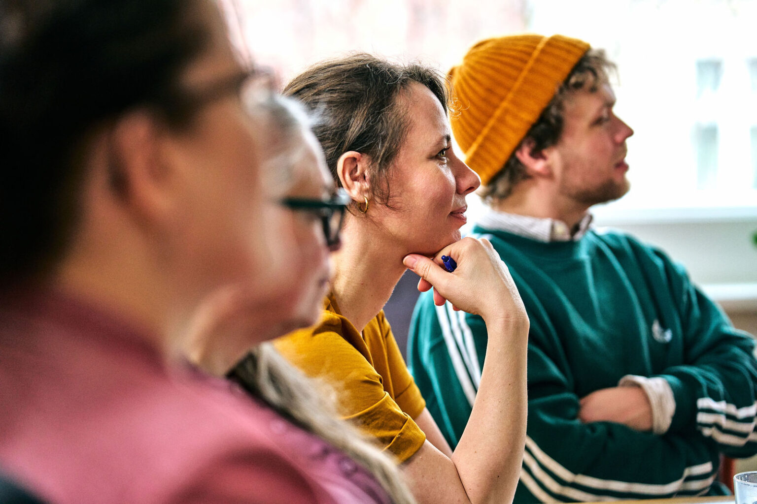 Stemningsbillede fra Center for Frivilligt Socialt Arbejde i Odense – Holy Cow Media